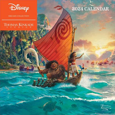 Thomas Kinkade Calendar 2024 Disney - Kyla Shanda