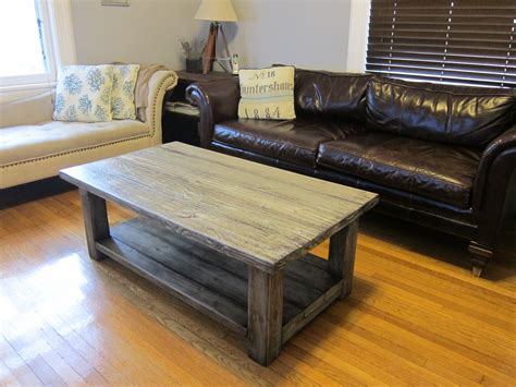 Woodwork Rustic Wood Coffee Table Plans PDF Plans