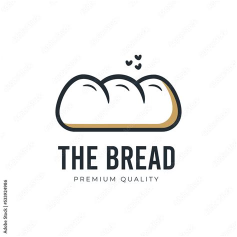 Bread bakery shop logo design concept icon vector illustration Stock ...