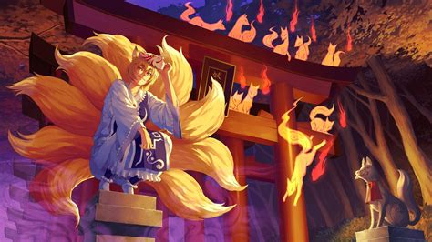 Kitsune Wallpapers - Wallpaper Cave