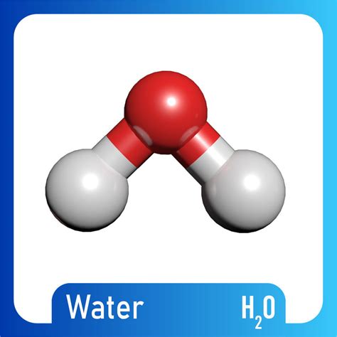 Water 3D Model H2O free 3D model | CGTrader