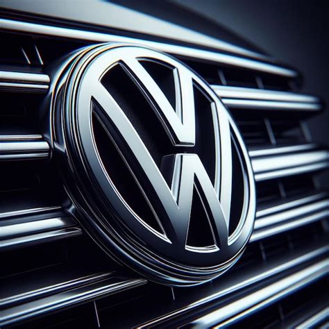 Premium Photo | Vw emblem evolution tracing the historical significance ...