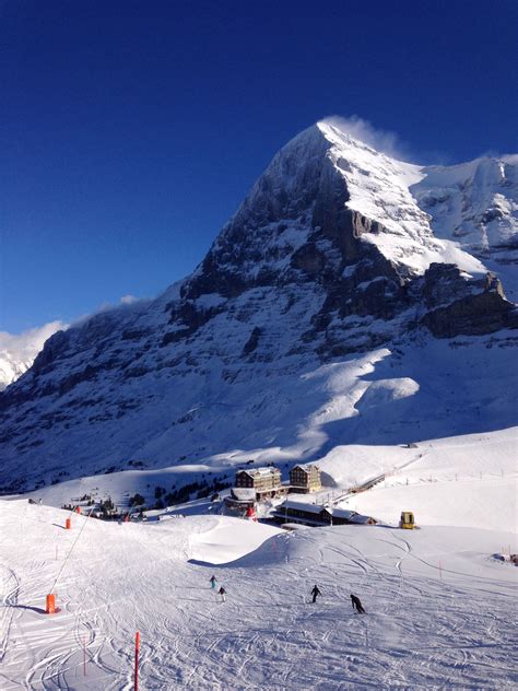 The North Face of the Eiger | Snow skiing, National parks, Mountains