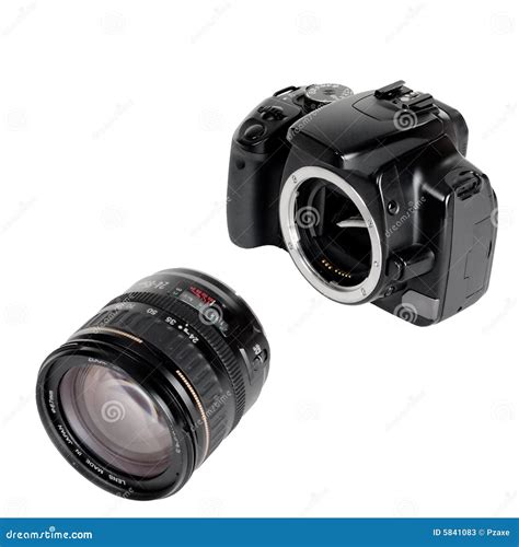 The Camera And Objective Stock Photos - Image: 5841083