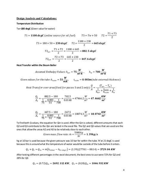 Steam Boiler Design Calculation PDF