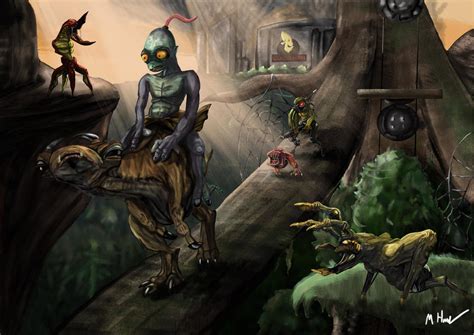 Oddworld by TheRaRaRabbit on DeviantArt