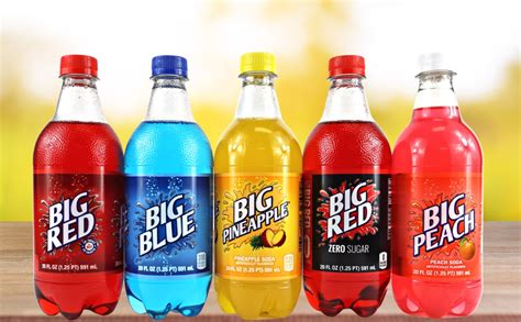 Amazon.com : Big Red Soda 20 oz 24 Pack Bundle By Louisiana Pantry (Big ...