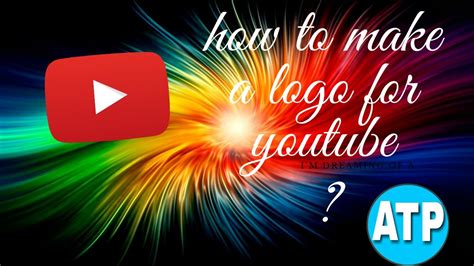 How to make a logo for youtube icon - YouTube