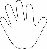 Justingatlin Printable Coloring Pages Of Hand Outline sketch template