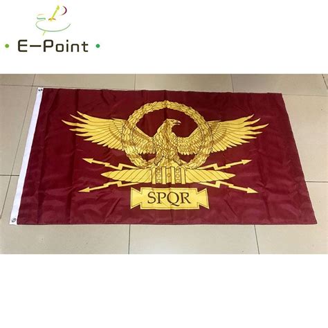 2021 Flag Of SPQR 3*5ft 90cm*150cm Polyester Flag Banner Decoration ...