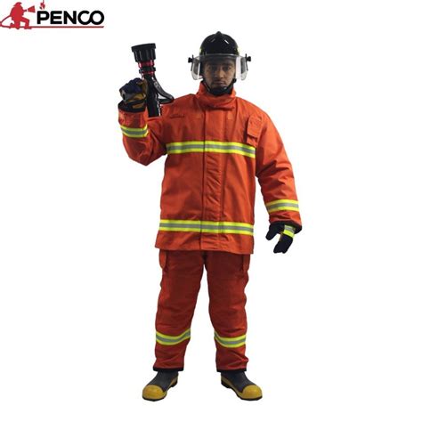 En 469 Firefighter Uniforms Fire Fighting Resistant Work Clothing - Firefighting Suit and ...