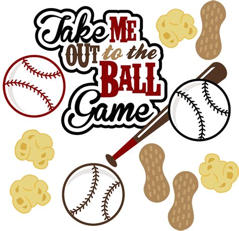 Take Me Out To The Ballgame... | Take me out, Silhouette fonts ...