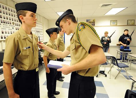 DVIDS - Images - Cadets from York High School Navy Junior ROTC program participate in daily ...