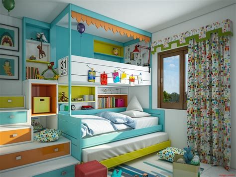 Super-Colorful Bedroom Ideas for Kids and Teens