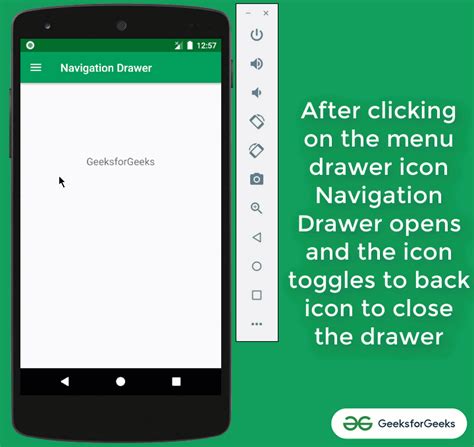 Navigation Drawer in Android - GeeksforGeeks