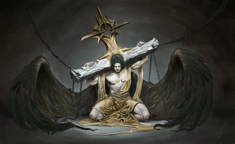 ArtStation - Lucifer, The Fallen Angel