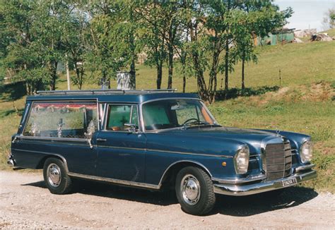 1964 Mercedes 220SE Leichenwagen / Hearse in Italy | German Cars For Sale Blog