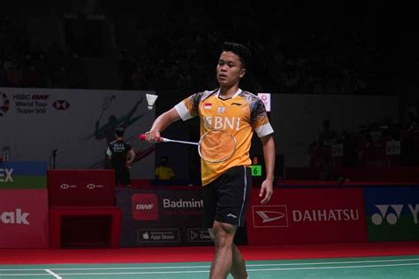 Bantai Thailand, Anthony Ginting Menggila di Indonesia Masters - GenPI.co