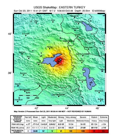 M 7.2 earthquake near Van, eastern Turkey | Highly Allochthonous