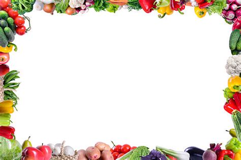 Vegetable Borders Stock Photos, Pictures & Royalty-Free Images - iStock