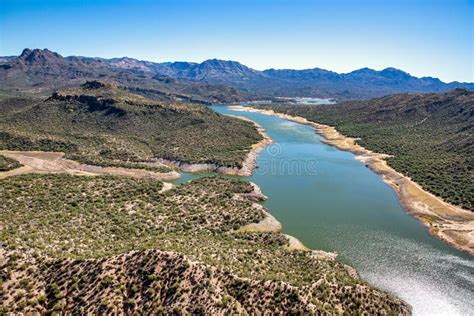 Bartlett Lake Outside Phoenix, Arizona Stock Photo - Image of arizona ...