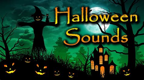 HALLOWEEN SPOOKY SOUNDS-AMBIENCE- Background sound effects for Halloween. Scary ghost sounds 2 ...