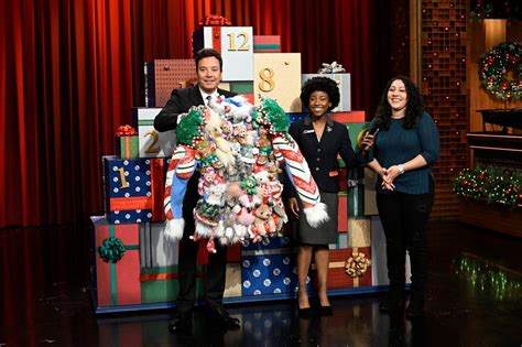 The Most High Fashion, Ugly Christmas Sweaters Are Courtesy of Jimmy Fallon | Vogue