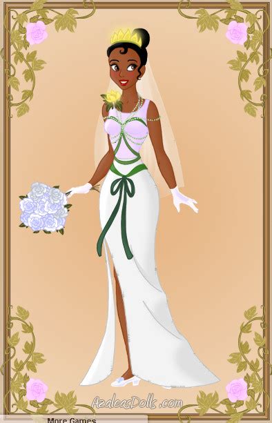 Tiana Wedding Dress by zozelini on DeviantArt