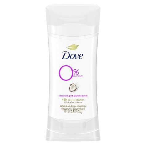 Dove 0% Aluminum Coconut and Pink Jasmine Deodorant - Shop Deodorant & Antiperspirant at H-E-B