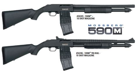 New from Mossberg: Double Stack Magazine Fed 590 Pump Shotgun - The Truth About Guns