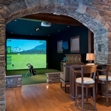 Golf simulator rooms photos ideas – Artofit