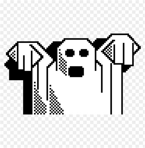 Free download | HD PNG pixel ghost halloween PNG image with transparent background | TOPpng