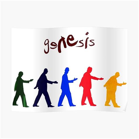 "GENESIS BAND LOGO dance 01 classic97" Poster for Sale by ead46 | Redbubble