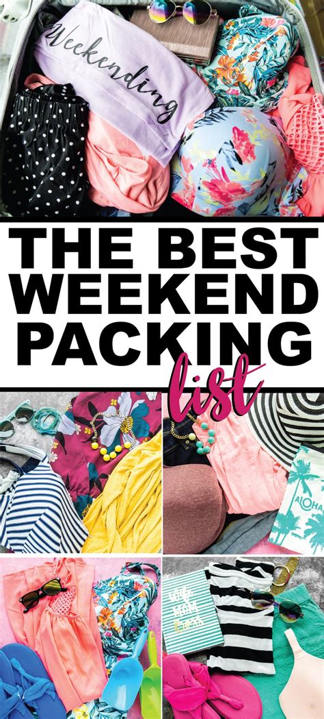 The Ultimate Weekend Packing List for All Occasions - Play Party Plan