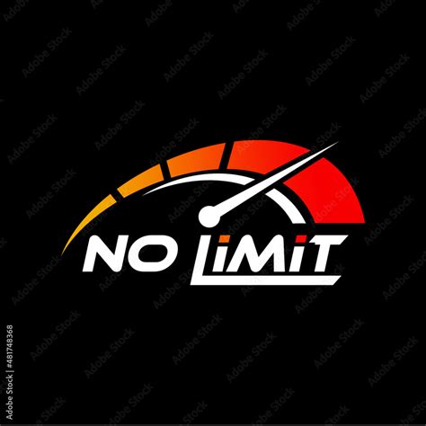 no limit logo Stock Vector | Adobe Stock