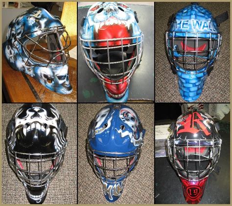 Hockey Helmet Painting at PaintingValley.com | Explore collection of ...