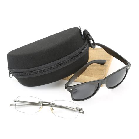 Molded Foam Double Glasses Case, Dual Compartment Travel Case For Glasses, Sungl – Surf to Summit