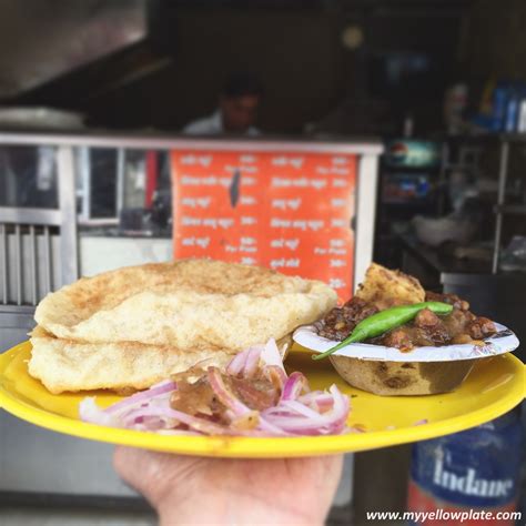 15 Legendary Places To Eat Best Chole Bhature in Delhi - My Yellow Plate