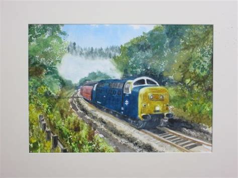 Class 55 Deltic - Diesel Locomotive - RailArt