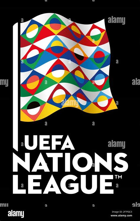 official UEFA Nations League Logo Stock Photo - Alamy