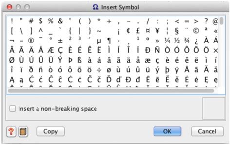 Symbols and special characters | Style Manual | Cochrane Community