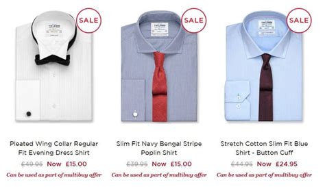 TM Lewin Mens Shirts - ONLY £15 Today! at TM Lewin