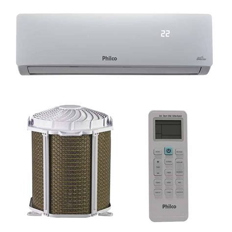 Ar Condicionado Split Inverter Philco 9000 BTUs Quente e Frio 220V ...