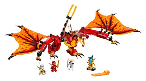 02.06.21 VvK LEGO ® Ninjago ® 71753-banchina FUOCO DRAGO-Nuovo Nuova lista di merci Shopping ...