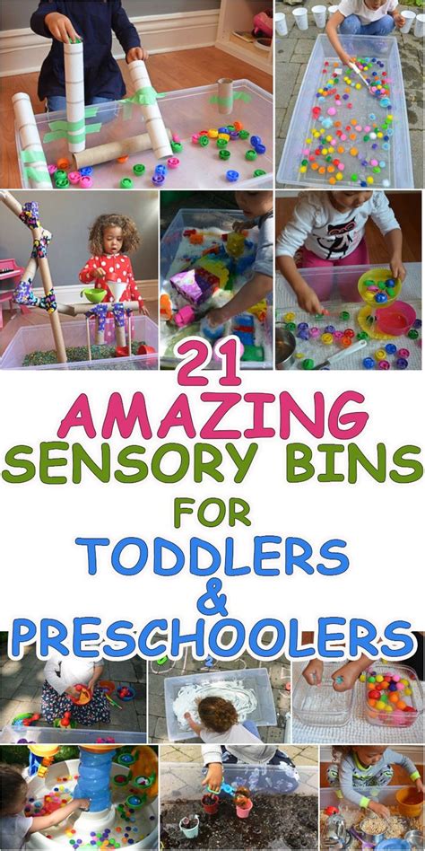 100 Amazing Sensory Bins For Kids - Happy Toddler Playtime | Toddler activities, Activities for ...