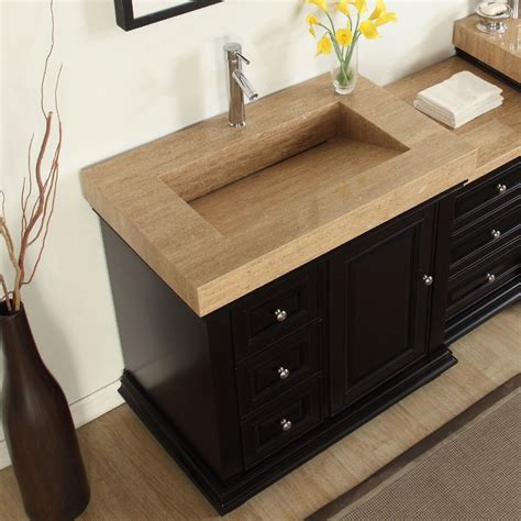 This charming single sink vanity is simple yet exquisite. Featuring its ...