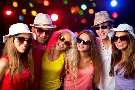 Young people at party. stock photo. Image of expressing - 63498258