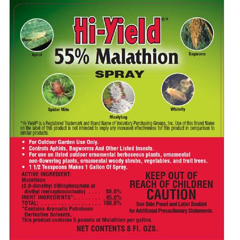 Hi-Yield 55% Malathion Insecticide Spray 16 oz – Cornerstone For Natural Marketplace