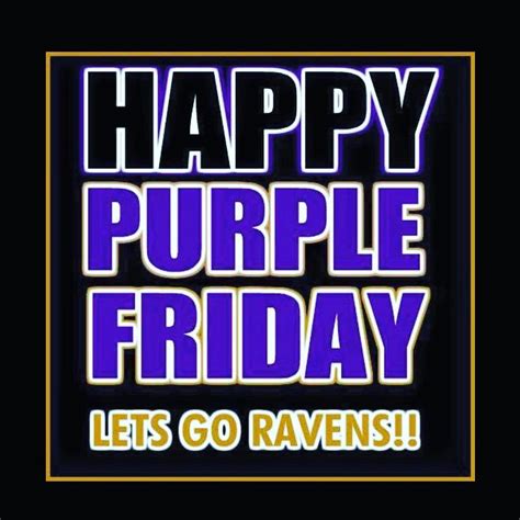 Happy Purple Friday everyone! #goravens #purplefriday #baltimoregirl # ...