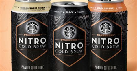 Starbucks Is Selling Nitro Cold Brew Cans For A Super Smooth At-Home Boost